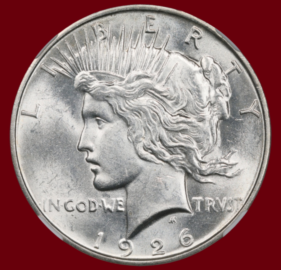 1926-S Peace 90% Silver Dollar -High Quality US Coin