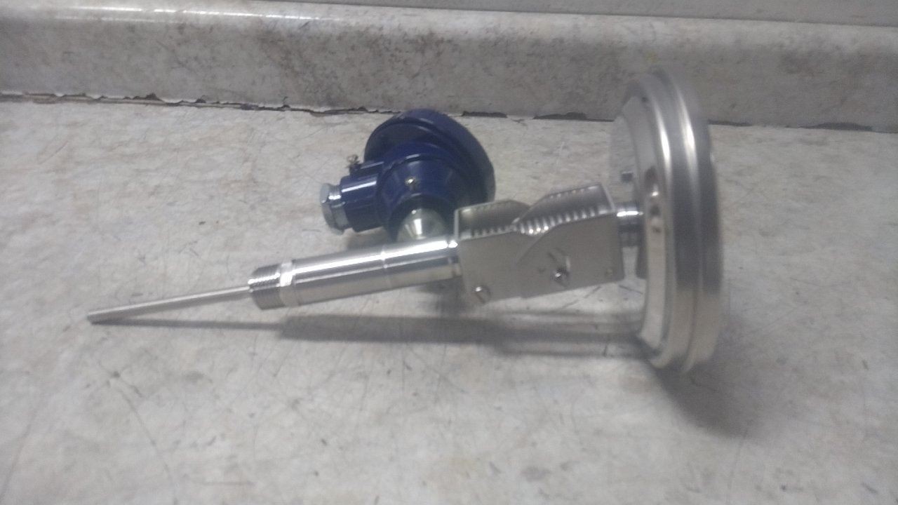 Dwyer BTO54041 5 In Dial Diameter Dial Thermometer With Process Output