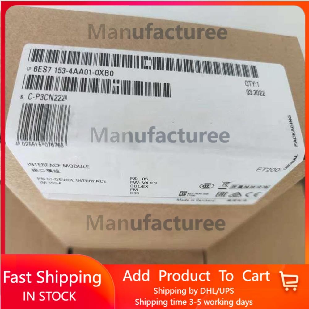 New in Box For SIEMENS 6ES7153-4AA01-0XB0 Module 6ES7 153-4AA01-0XB0