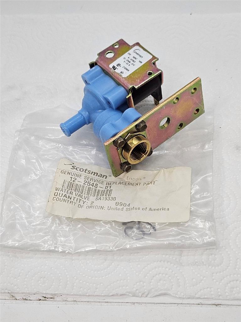 Scotsman 12-2548-21  Solenoid Water Valve, 24V Genuine Part