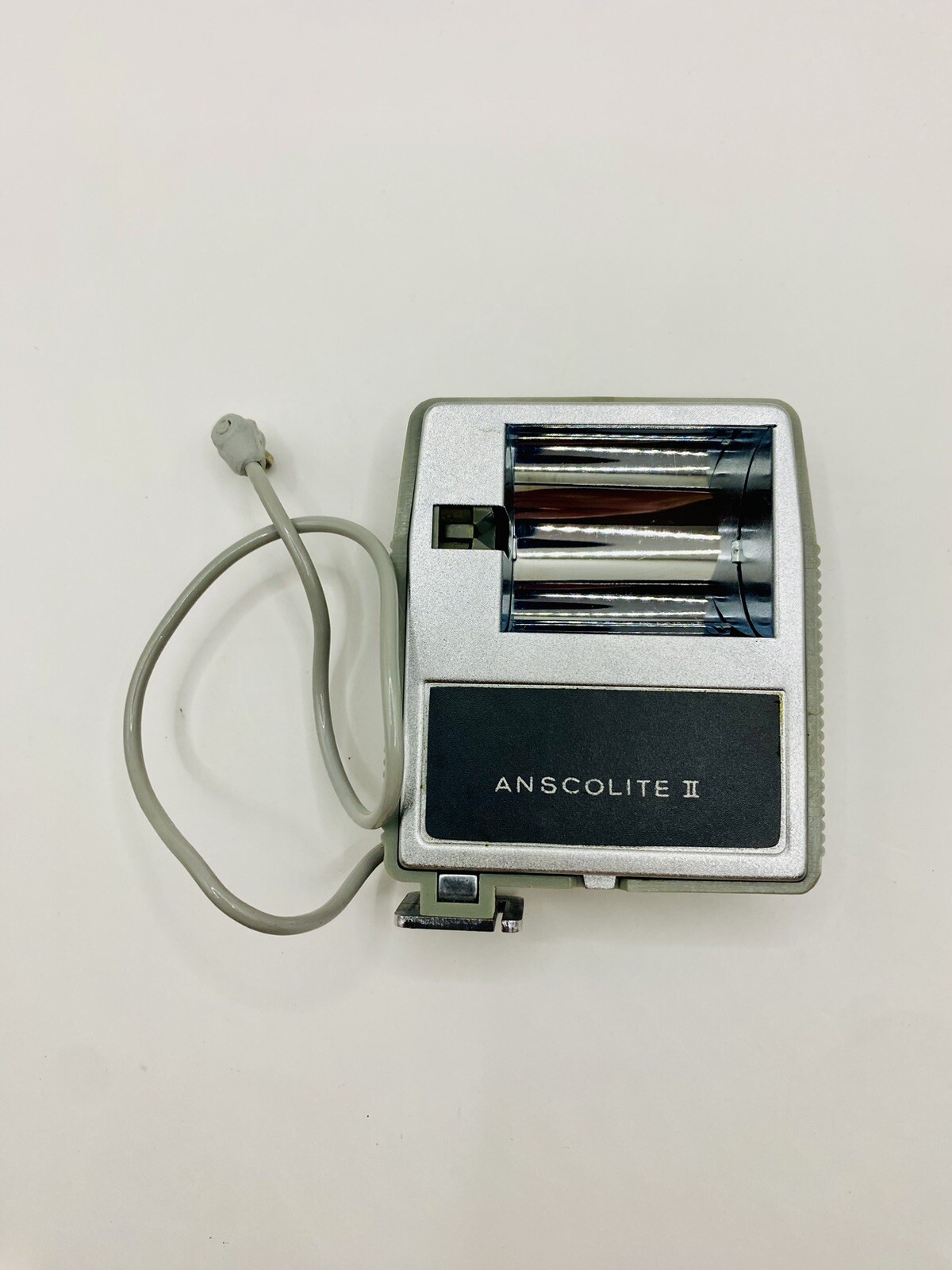 Vintage Anscolite II Camera Flash With Leather Pouch