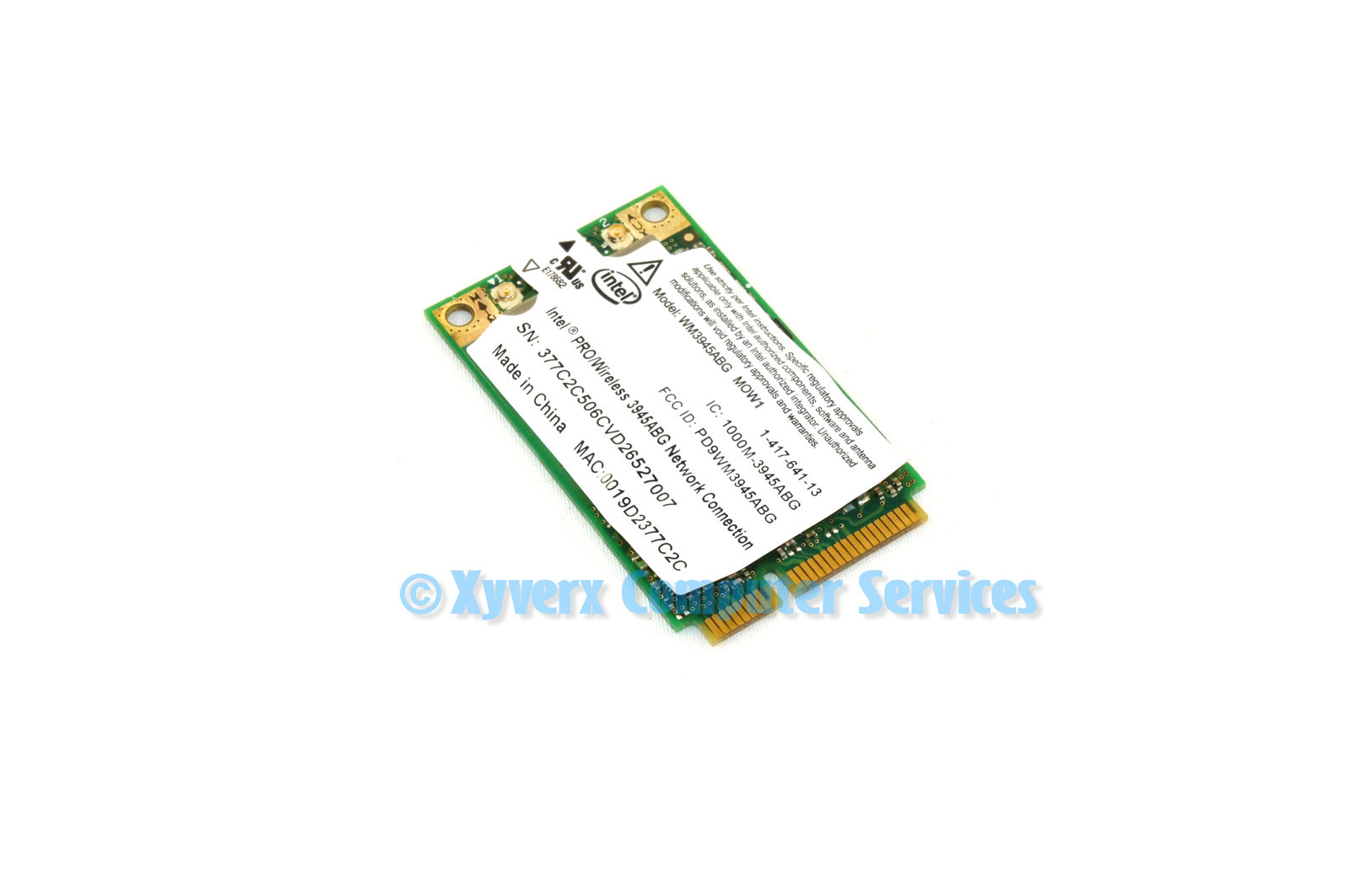 1-417-641-13 GENUINE ORIGINAL SONY WIRELESS CARD VGN-N250E PCG-7X1L (A)(CA76)