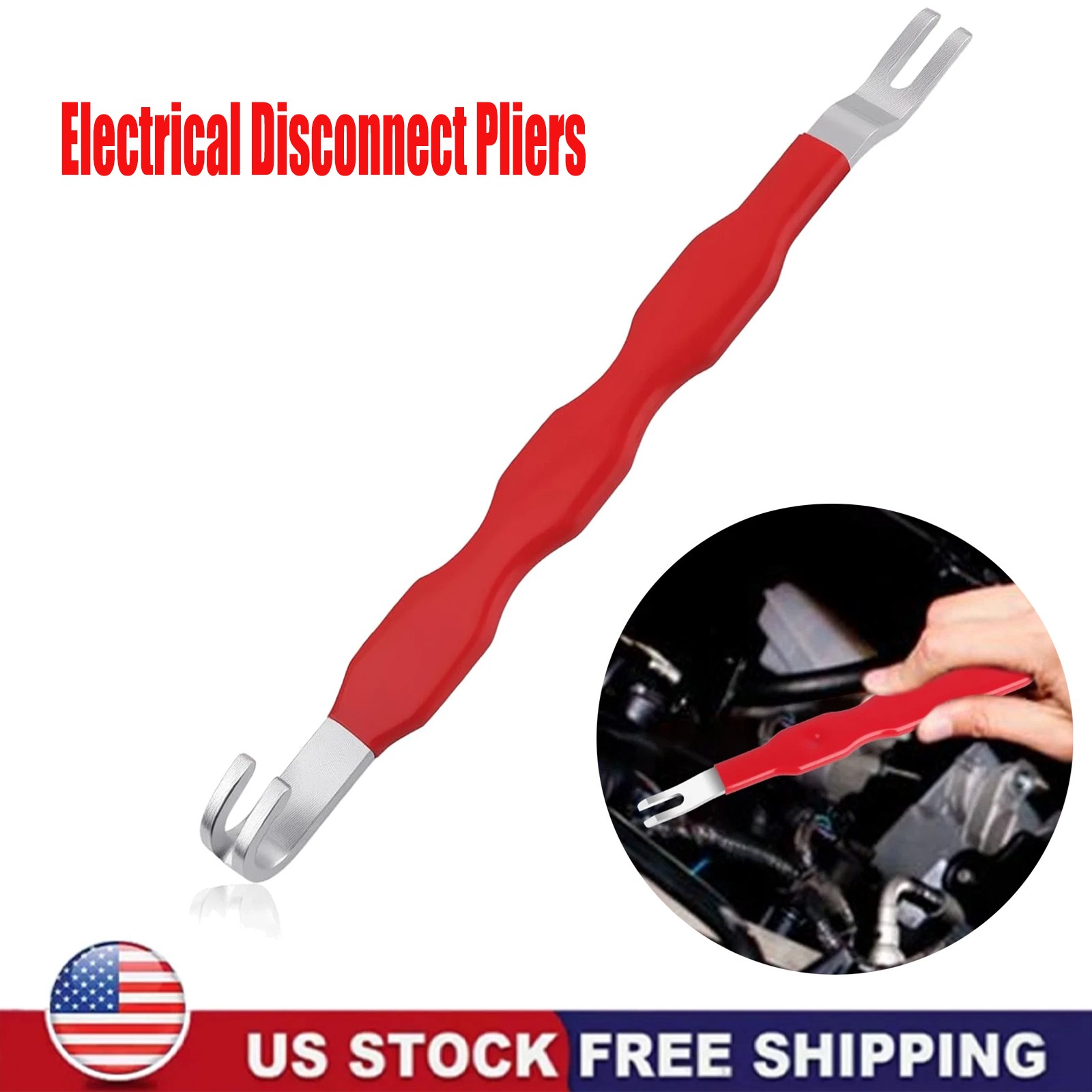 Electrical Disconnect Pliers Connector Separator Terminal Plug Removal Tool NEW