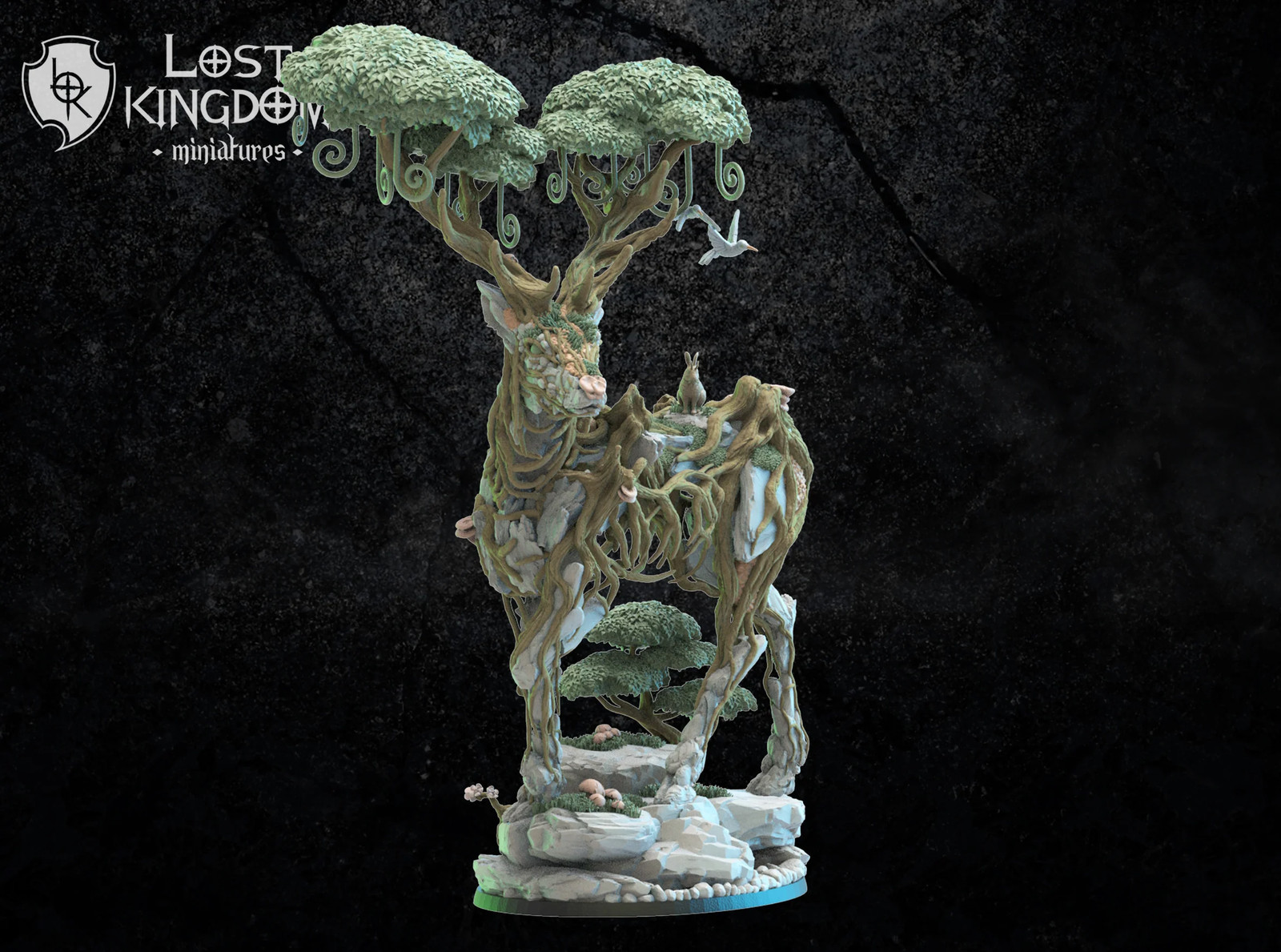 Avatar of Shizen - 28-32mm Mori Elves - Resin Tabletop Miniature