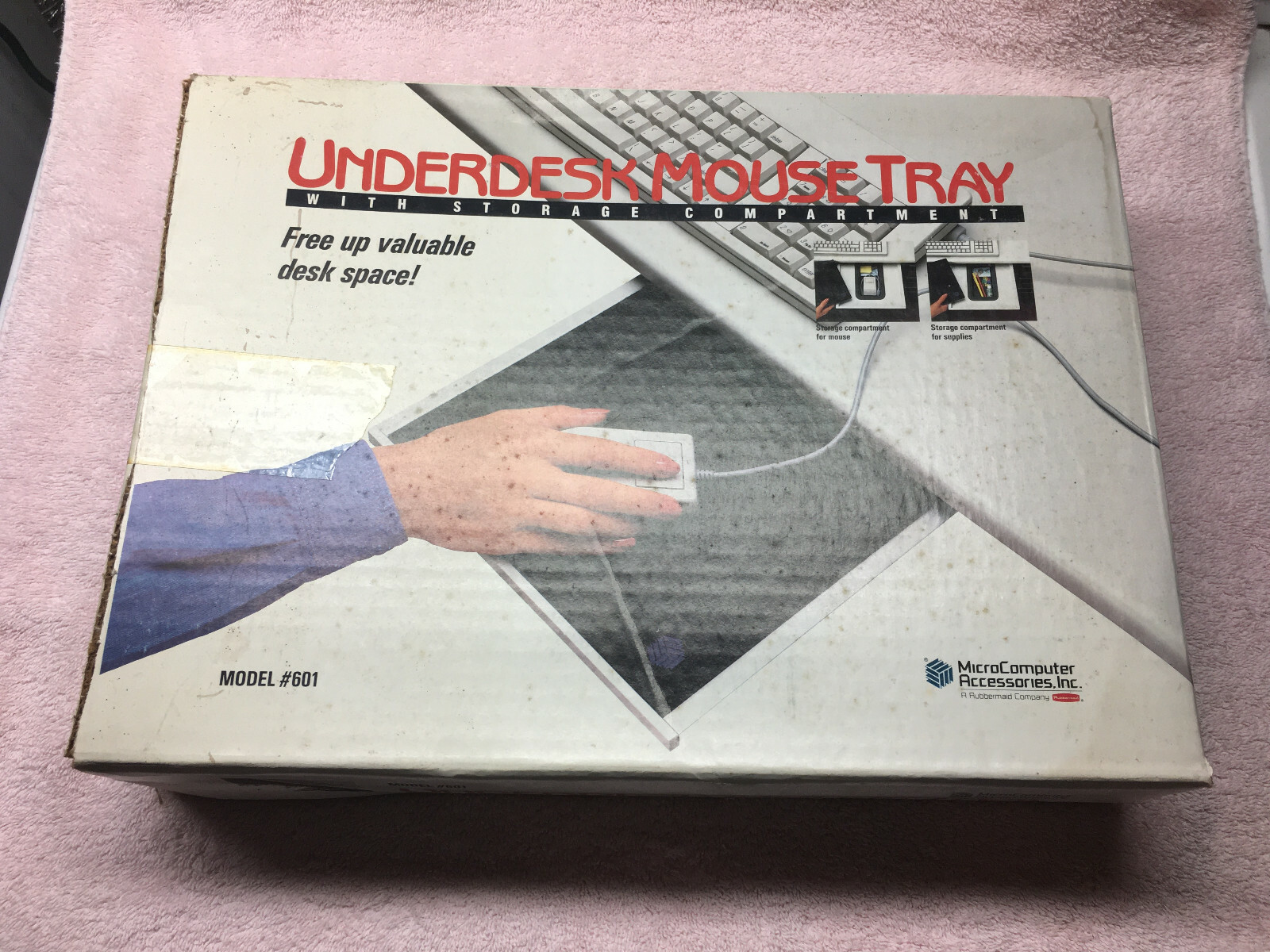 Under Desk Mouse Tray