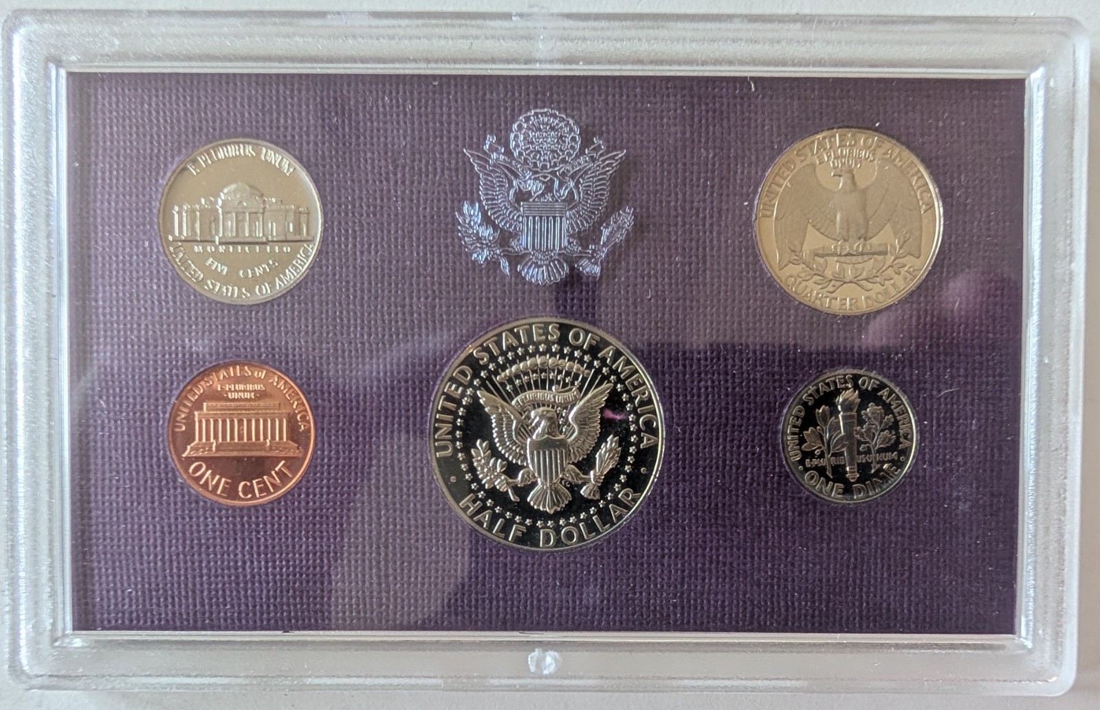 1986 Clad Proof Set U.S. Mint Original Government Packaging OGP
