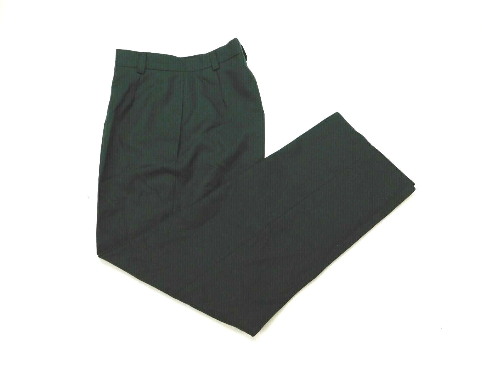 US Army Green Pants Slacks 4 MR Misses Regular Classic 489 Womens Poly/Wool New