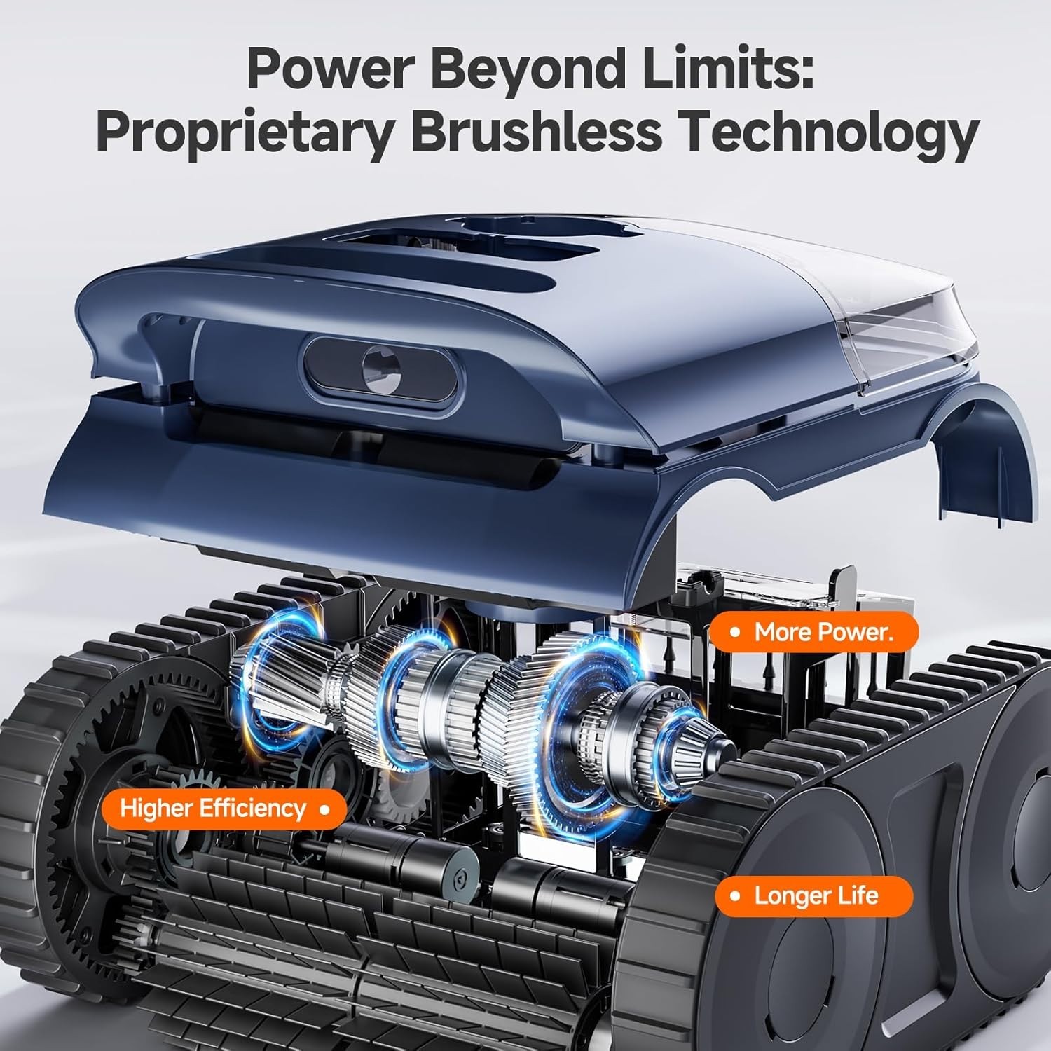 2026 Pool Cleaner Automatic Pool Vacuum Cleaner for Inground Pools Wall Climbing