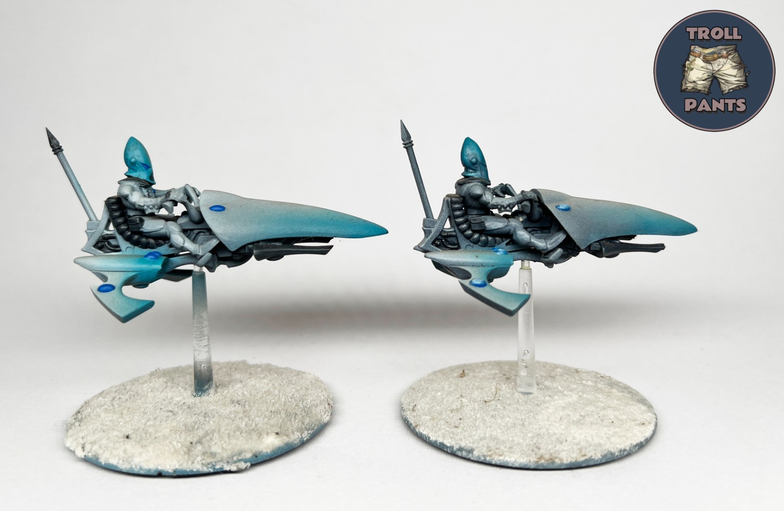 Warhammer 40k - Aeldari - Eldar - 2 Windrunners Bike Squadron