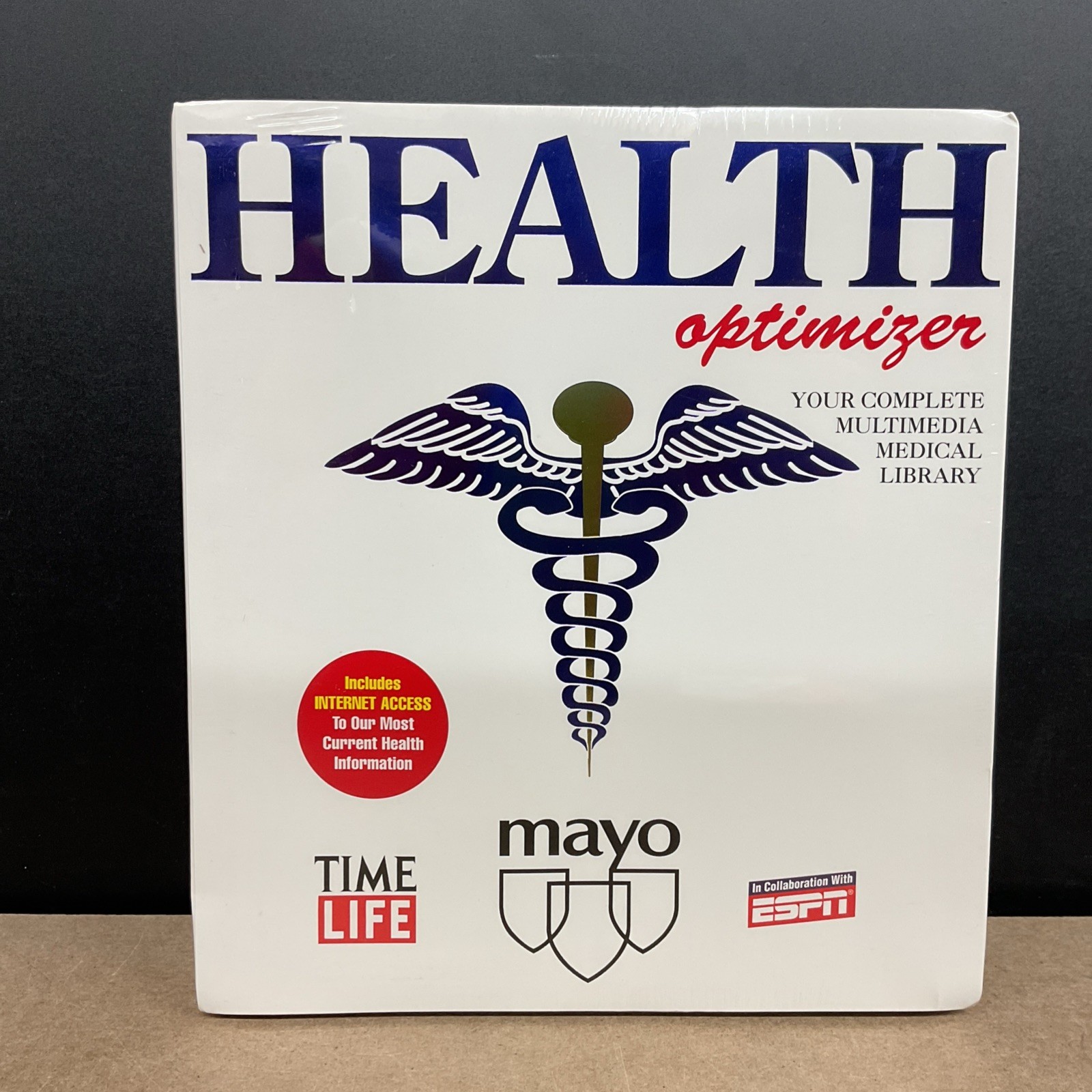 Health Optimizer Complete Multimedia Medical Library ESPN Mayo Factory Sealed