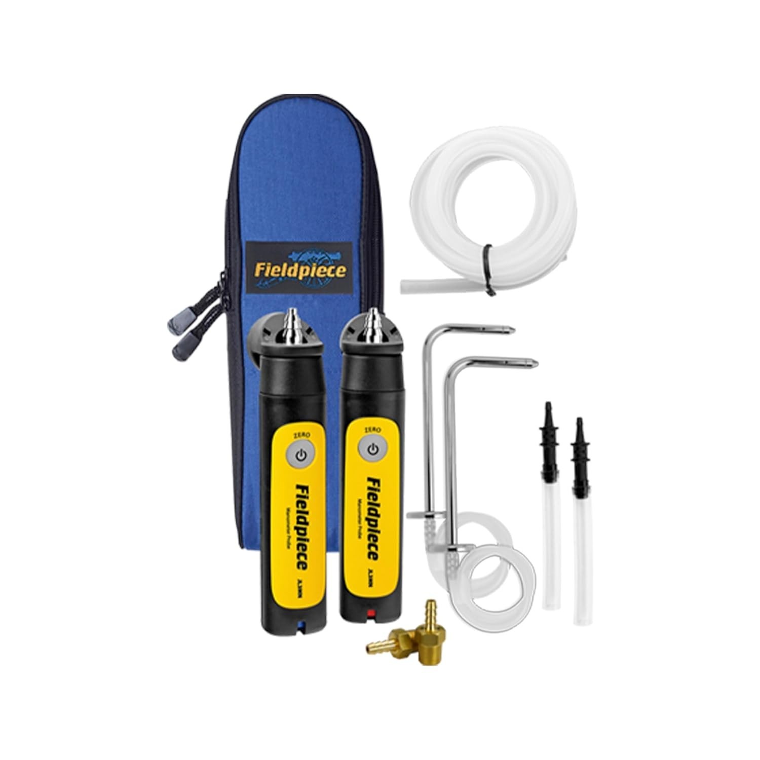 Dual Port Manometer Probe Kit with Wireless Range for HVAC Pressure Measurement