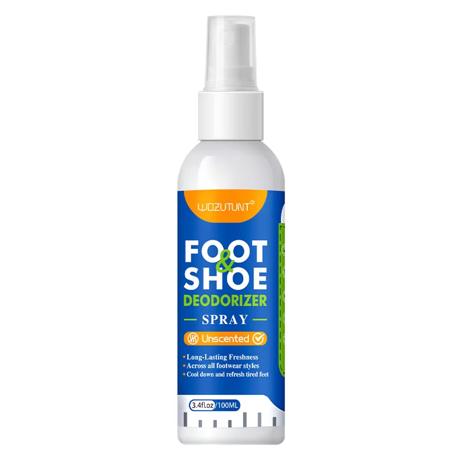 100Ml Foot Shoes Deodorizer Spray Lemon Perfume Feet Shock Odor Nemesis Deodoran