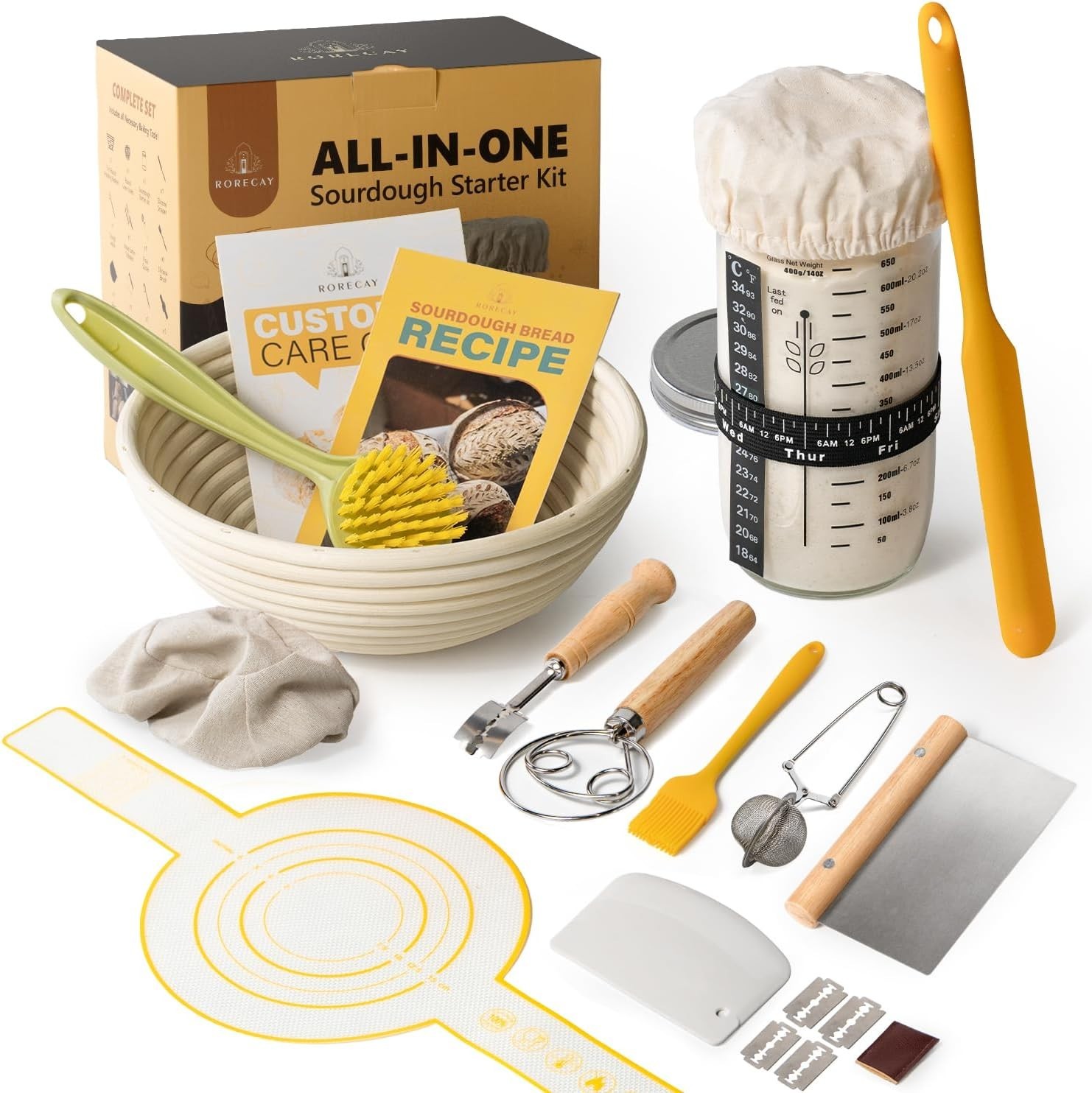 Comprehensive Sourdough Baking Tools Gift for Bakers