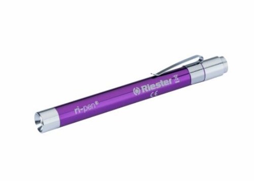 NEW Riester Ri-Pen Diagnostic Penlight Precision Illumination 6 Pack Purple