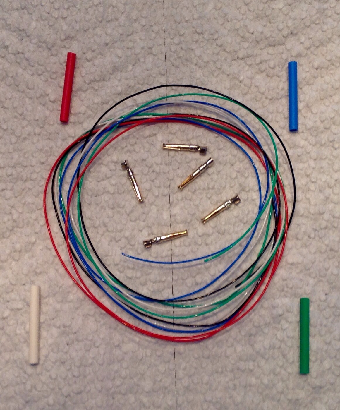 24" or 60.96 cm Tonearm Rewire Kit 32 AWG Stranded Silver Plated Copper ROHS
