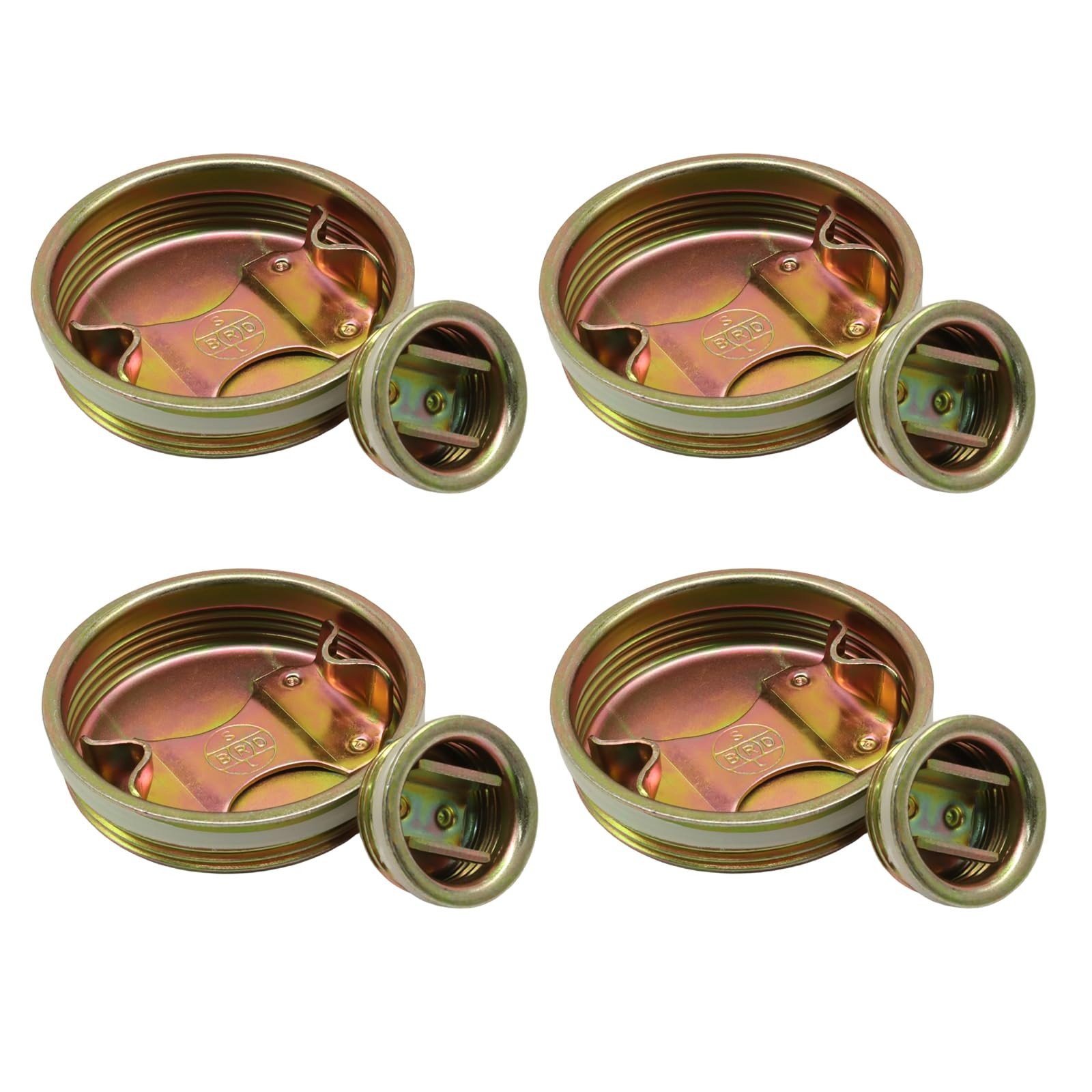 OSVJE Steel Drum Bung, 8 Pack, 2 and 3/4 Inch