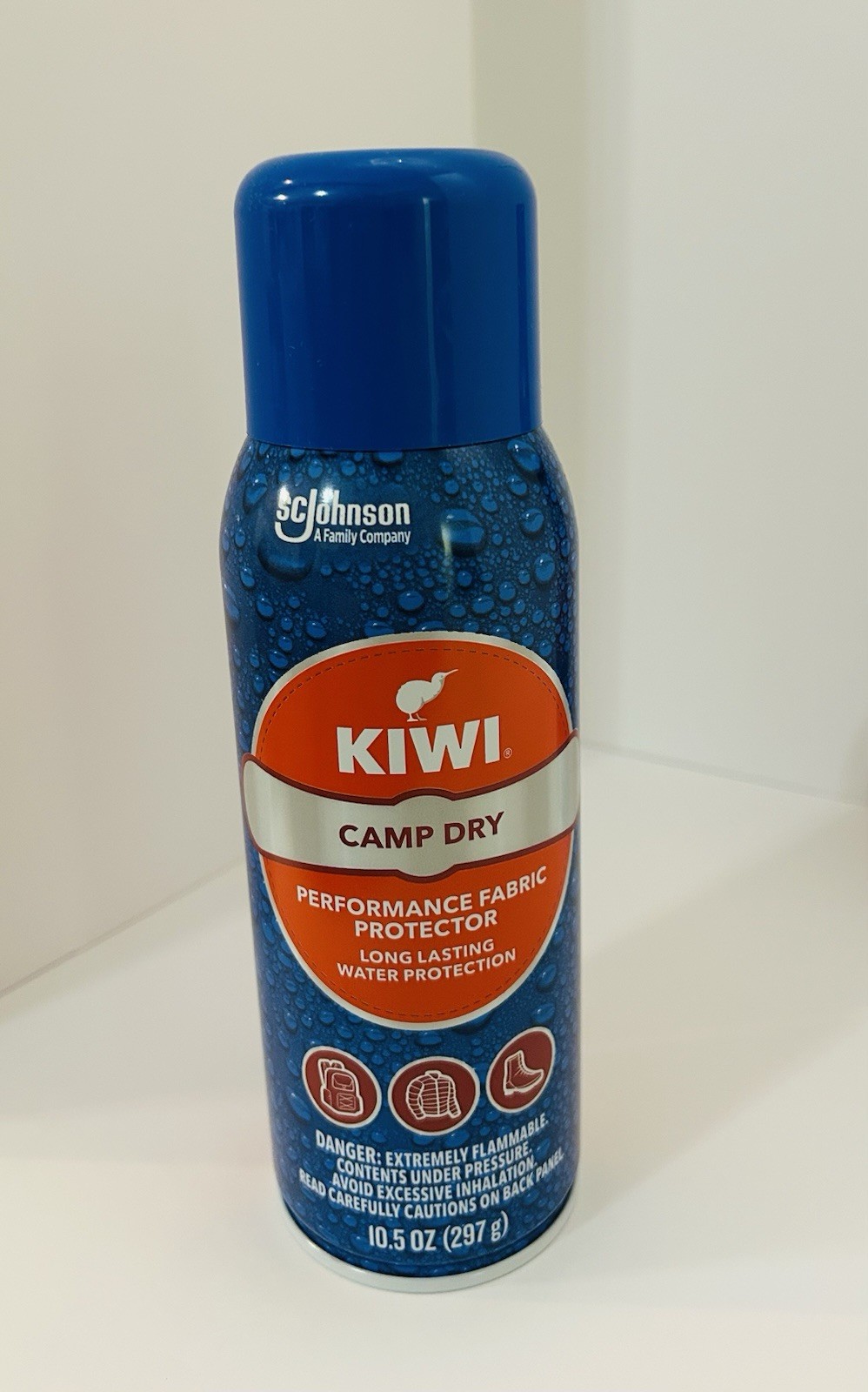 1 ~ KIWI Camp Dry ~ Fabric & Water Protector Spray ~ 10.5oz ~