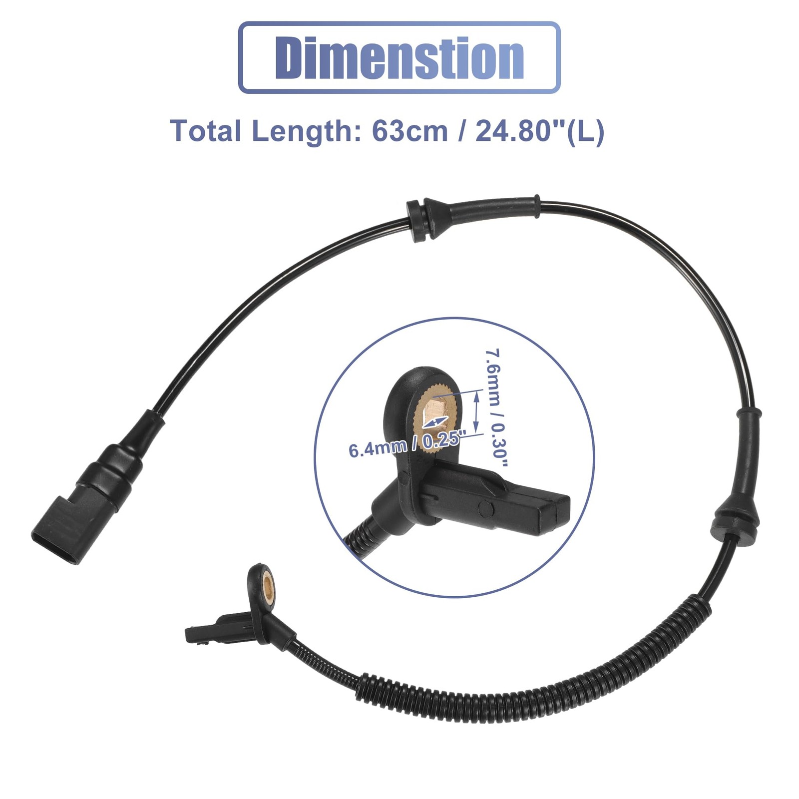 Car ABS Wheel Speed Sensor Front Left Right No.2T142B372AA for Ford Transit C...