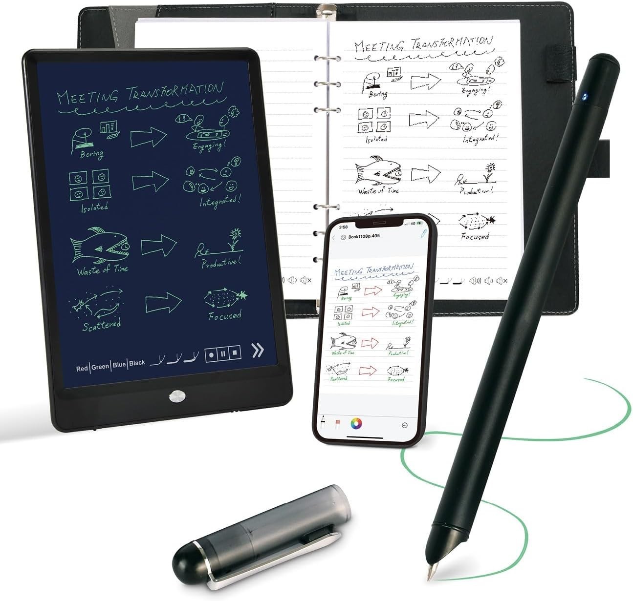 Digital Notebook with Smart Pen: Convert, Store & Share Handwritten Notes
