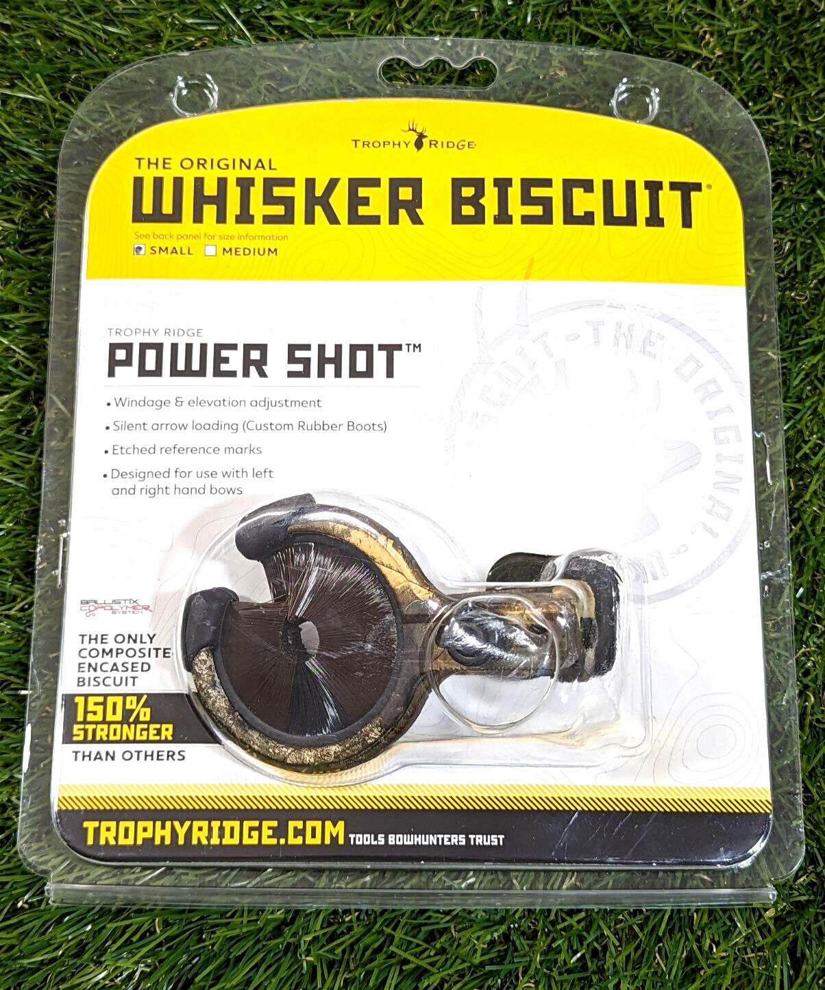 **NEW** Trophy Ridge Whisker Biscuit Power Shot Rest Universal RH/LH Small Camo