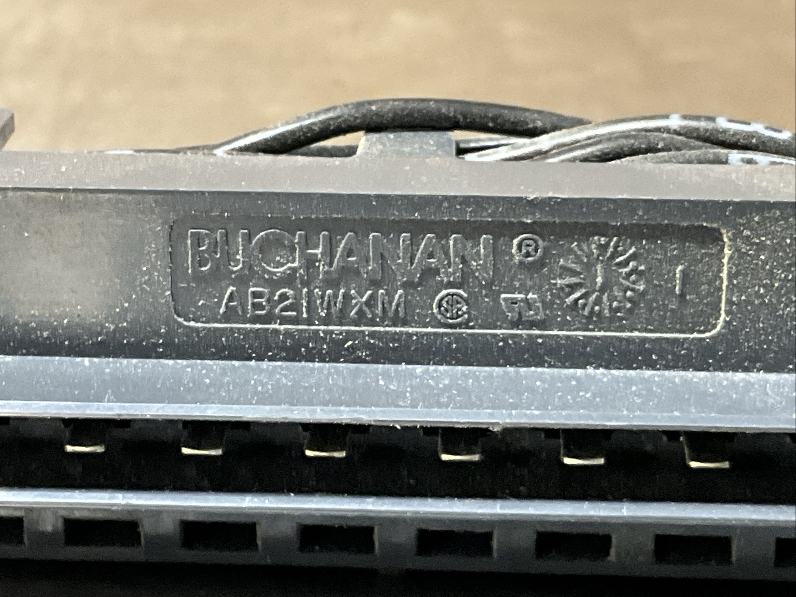 BUCHANAN 1771-WH Wiring Arm USED SURPLUS