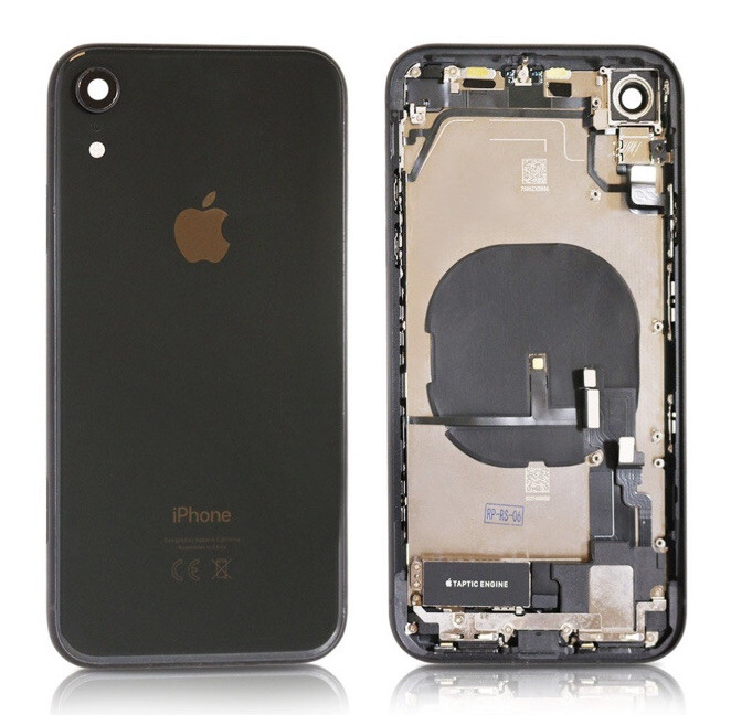 iPhone XR Housing Back Replacement Black Frame Space Gray Original OEM Grade B