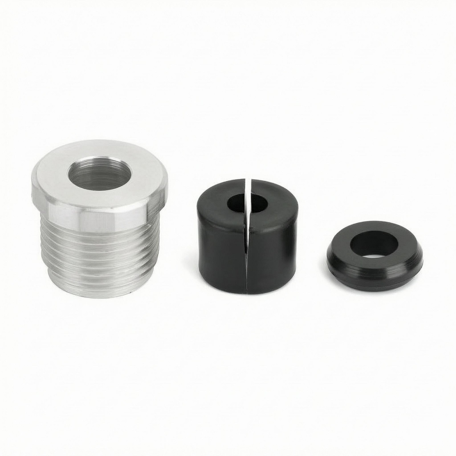 Wire Fastener Nut Kit Silver Threaded Nut Kit Shiny Shiny Finish