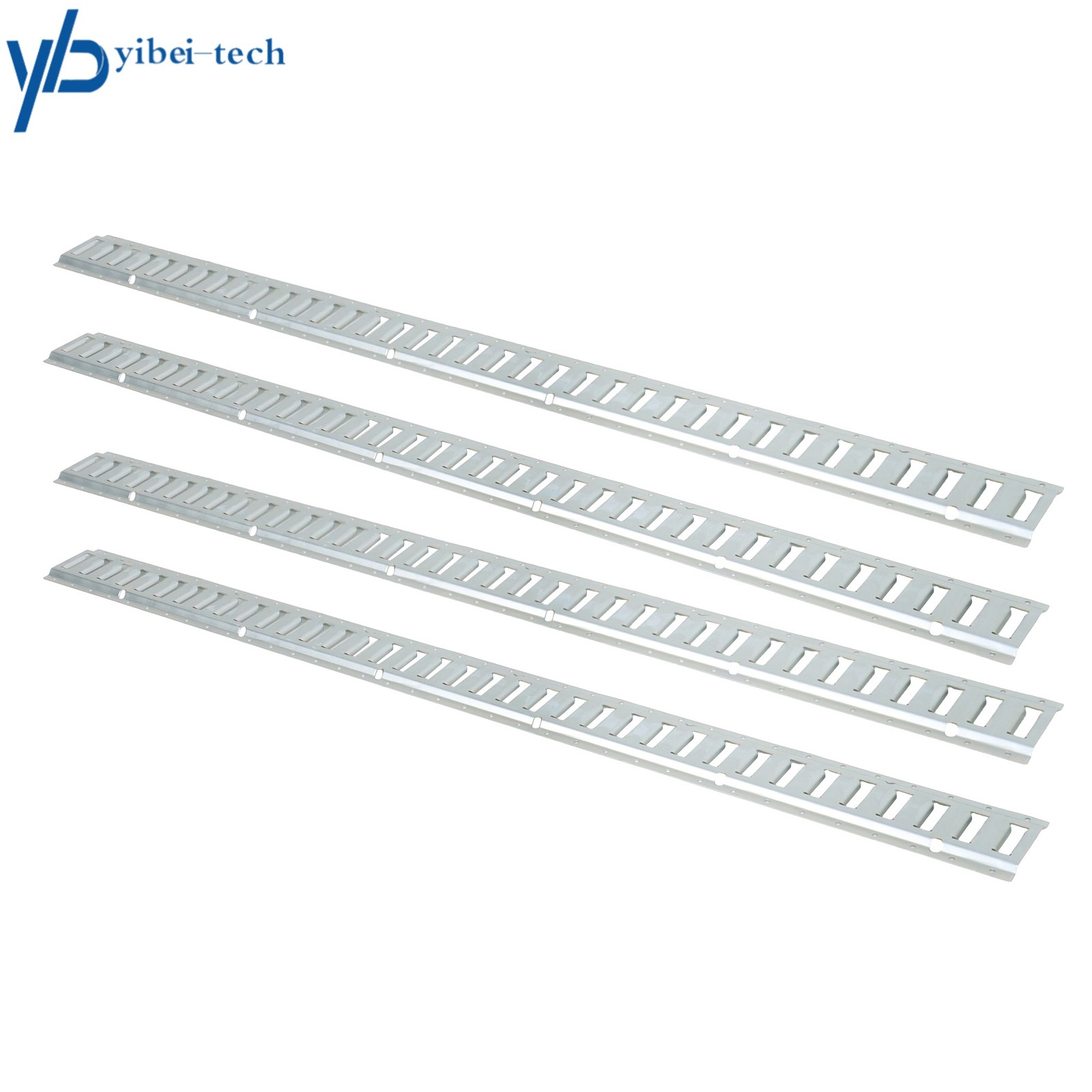 For Garages Vans Trailers 4 Pack 6' E Track Tie Down Rail Kit Galvanized Steel