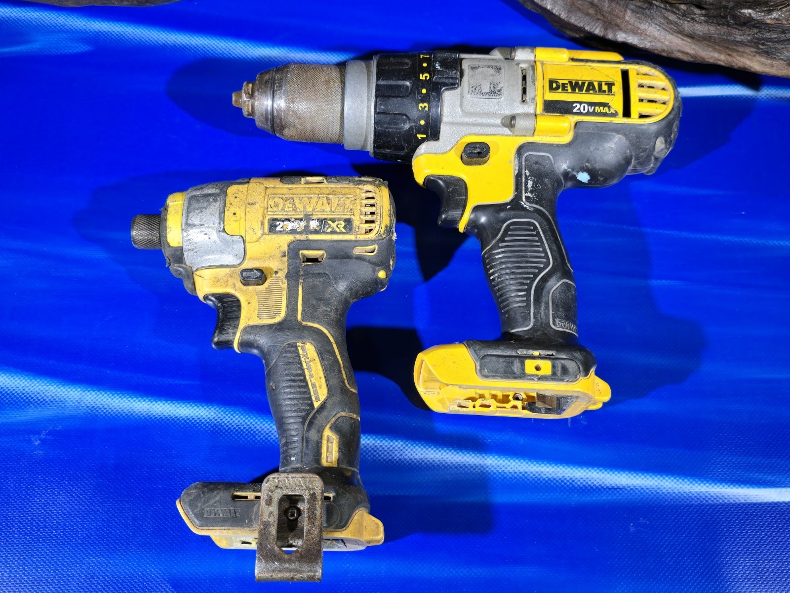DeWalt Cordless Drill & Cordless Impact Driver (TOOLS ONLY)
