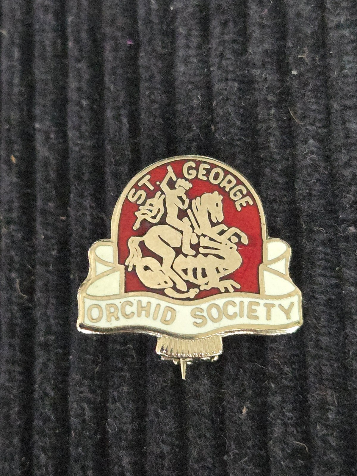 ST: GEORGE ORCHID SOCIETY ➔ ORCHID ➔ Pin / Lapel Pin *From Collection* 16773