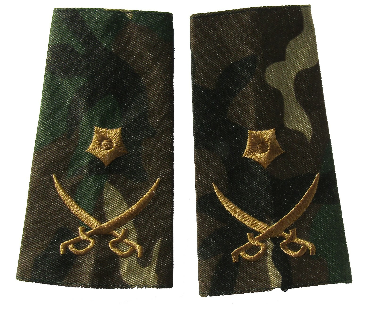 Afghan Army shoulder slides for rank of Major