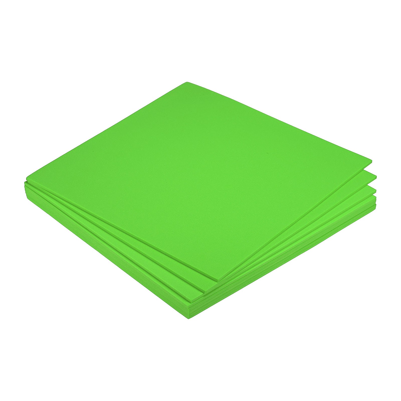 EVA Foam Sheets Green 9.8 Inch x 9.8 Inch 3mm Thick Crafts Foam Sheets Pack of 8
