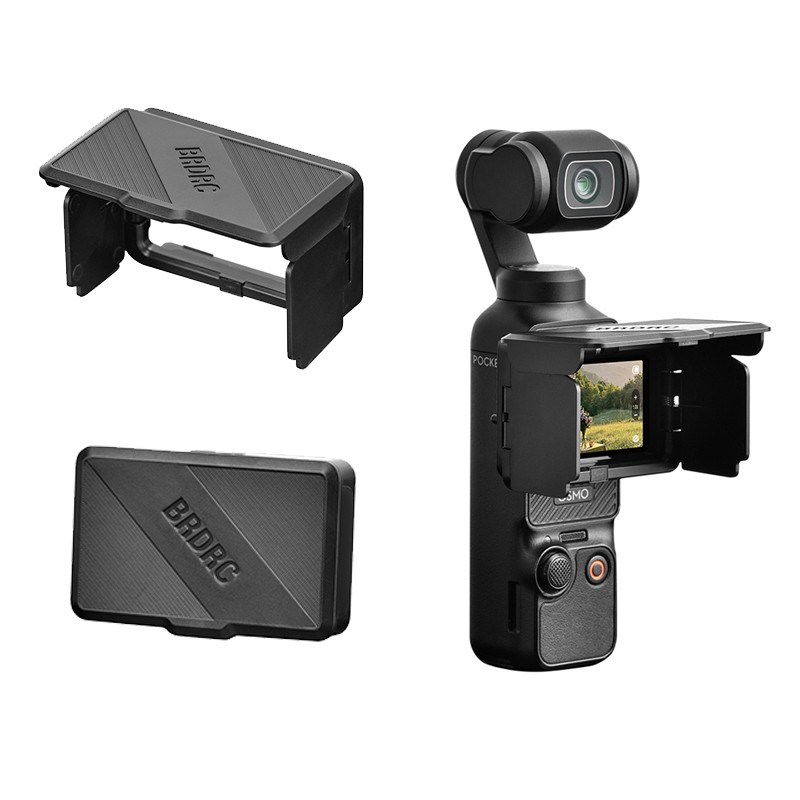 Portable Folding Screen Sun Hood Sun Shield for DJI Pocket 3 Camera Accessories