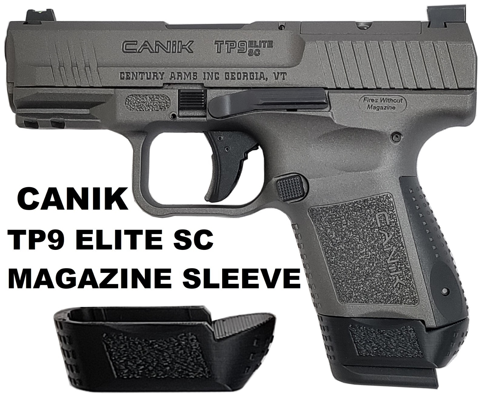 Magazine Sleeve / Spacer / Adapter for Canik TP9 Elite SC - Read Description!!