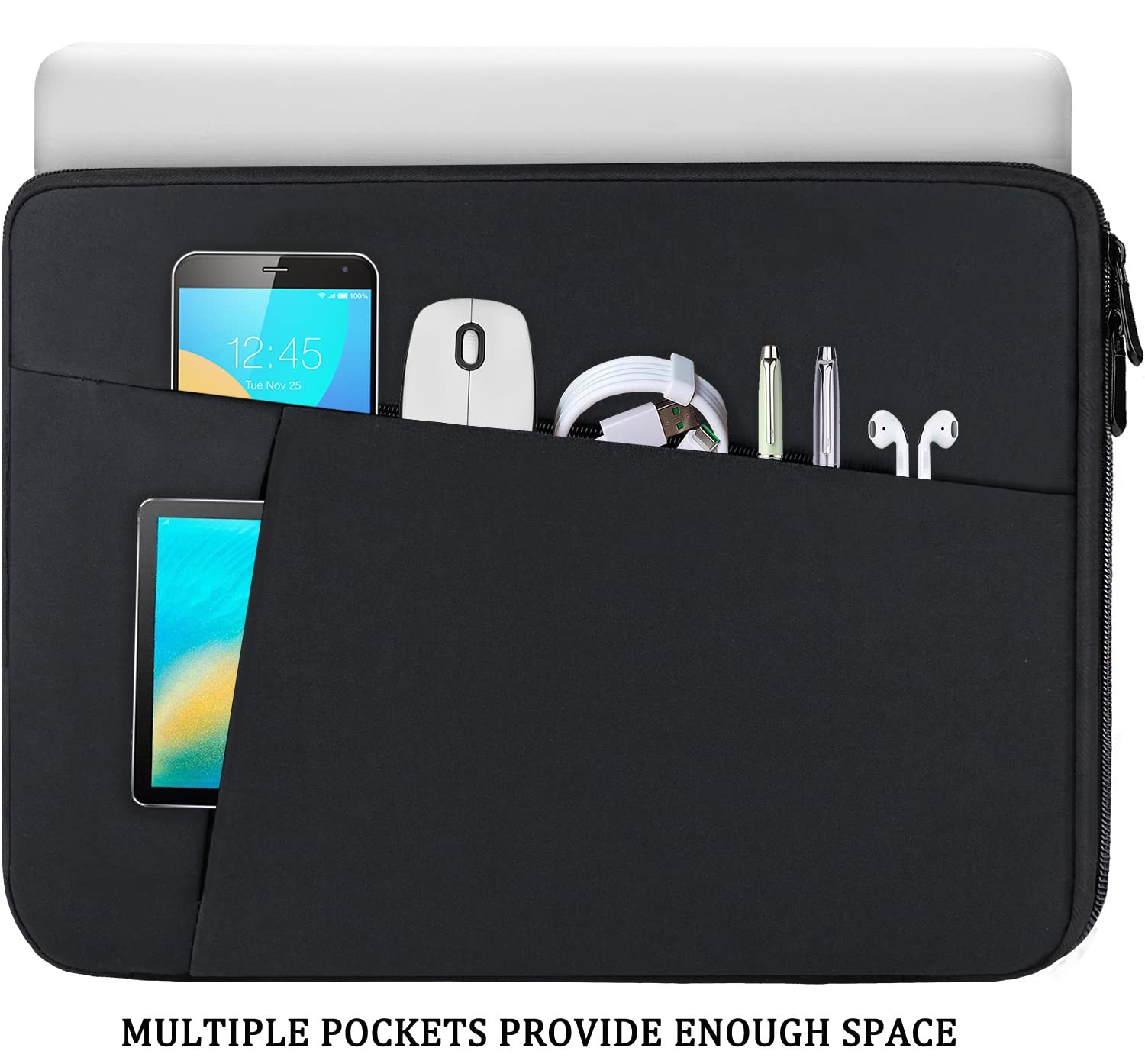 Laptop Case Sleeve 15.6 inch, Durable Shockproof Protective Computer Carrying...