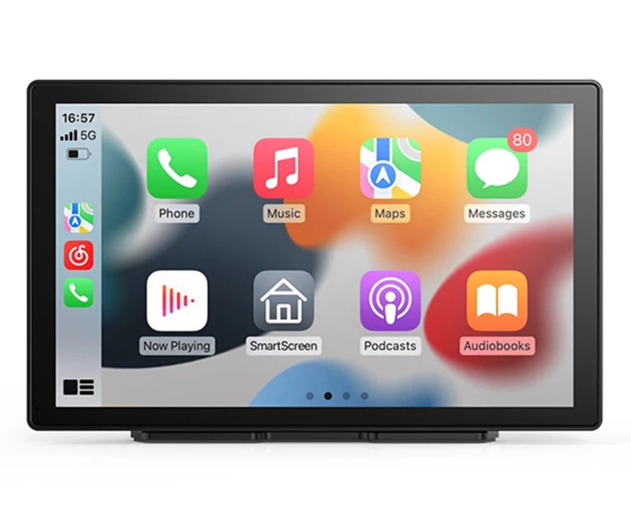 Wireless Apple CarPlay + Android Auto With 9” Touchscreen Monitor