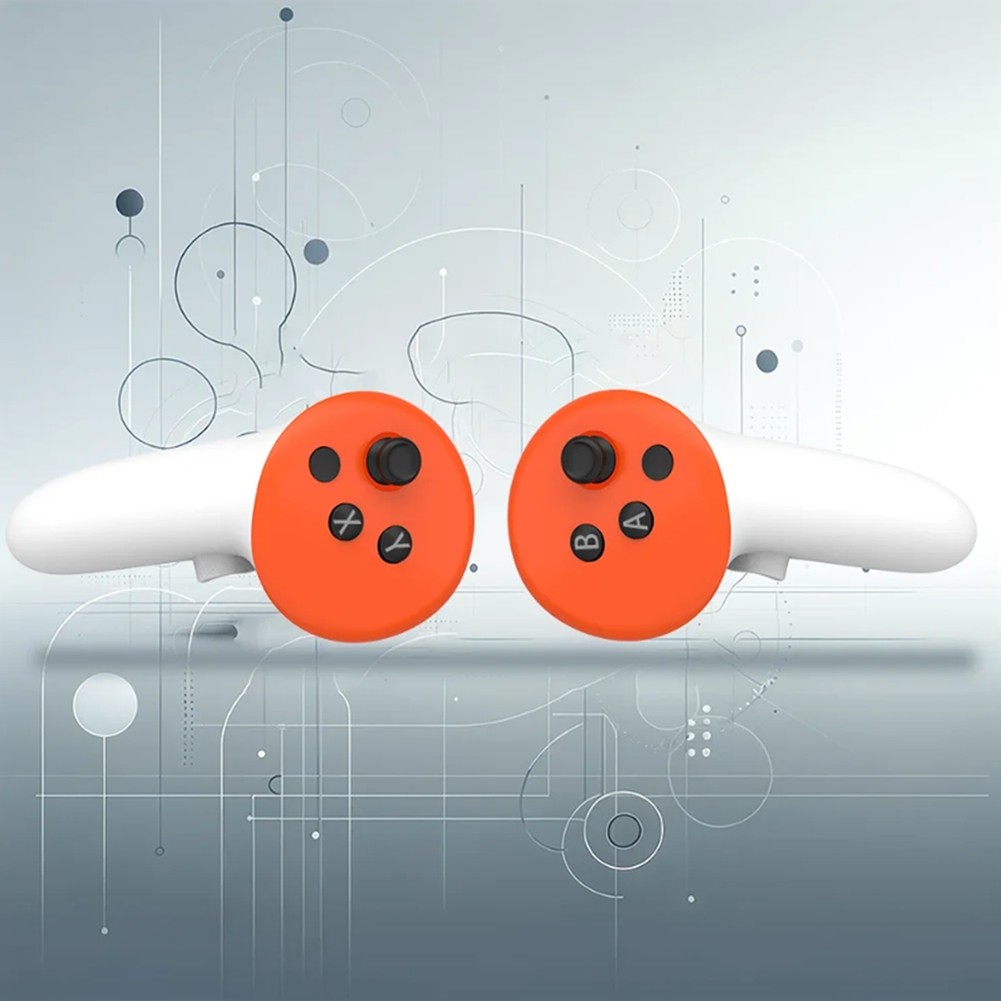For 3 Controller Grip PC Sleeve and Handle Cover for Enhanced VR3965