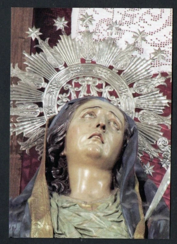 Holy card de la Virgin Dolorosa santino image pieuses estampa