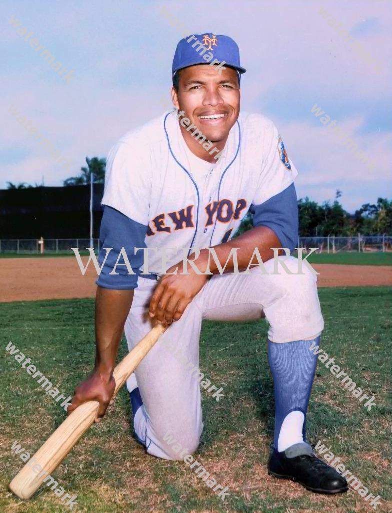 GS162 Tommy Davis NY Mets 8x10 16x20 Colorized Photo