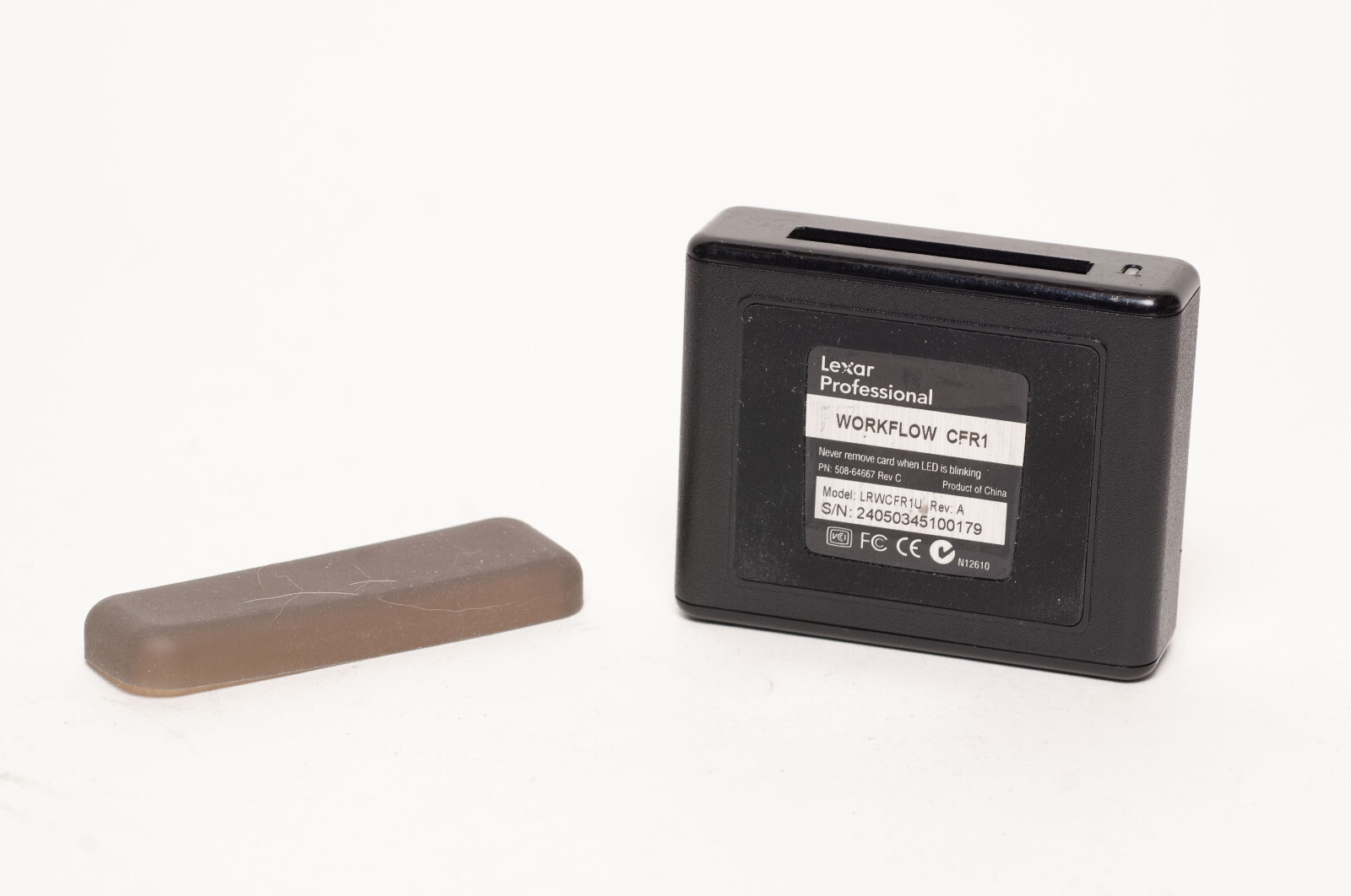 Exc Lexar Prof Workflow HR1 Hub USB 3.0 with CFR1 compact flash reader tested