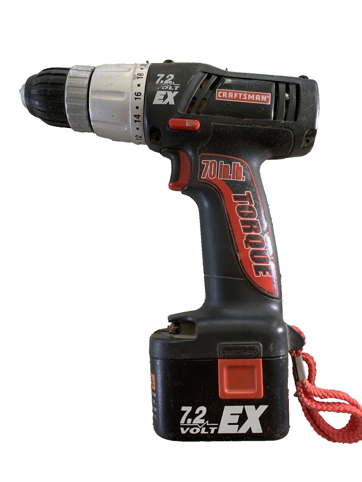 CRAFTSMAN (7.2V) 3/8" CORDLESS DRILL/DRIVER MODEL NO.(315.114500) ~~WITH CASE