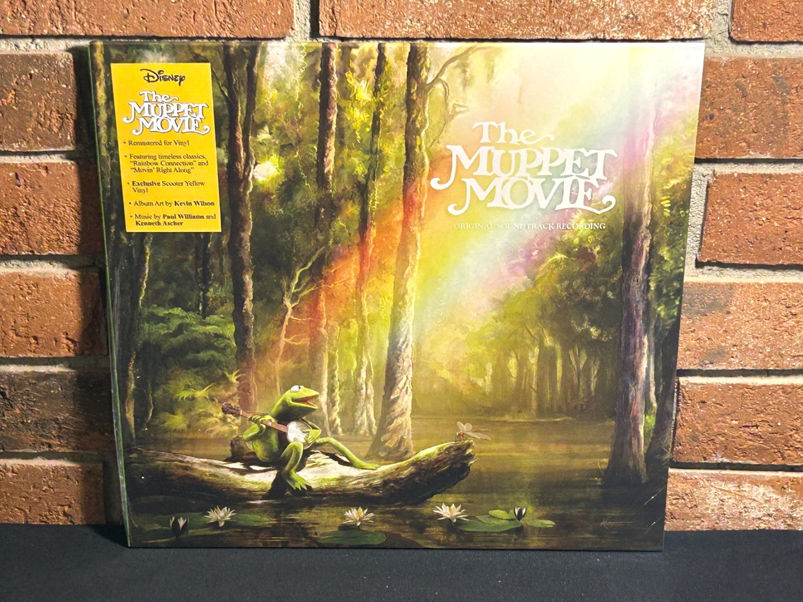 THE MUPPET MOVIE - Soundtrack, Limited YELLOW COLORED VINYL LP New & Sealed!
