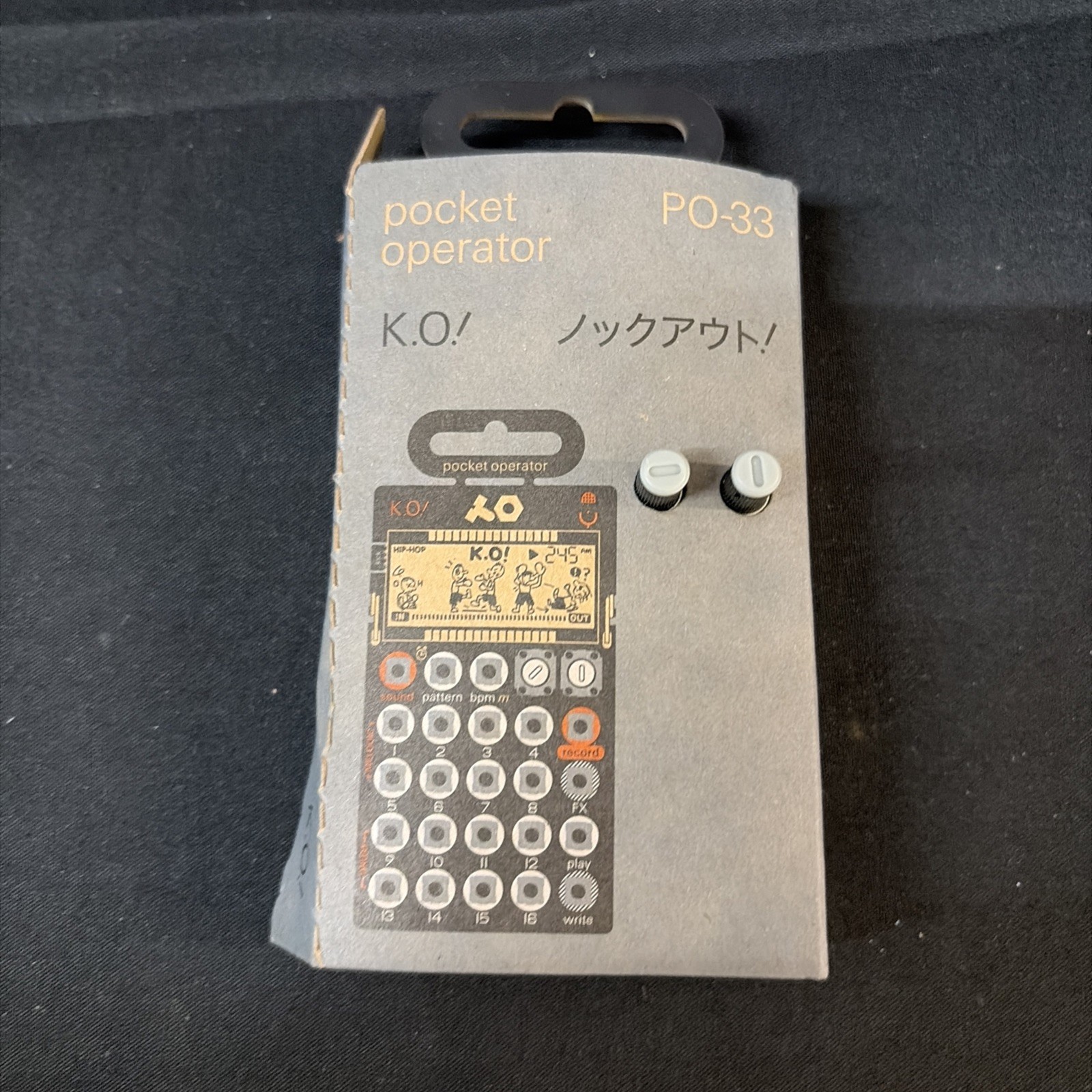 Teenage Engineering PO-33 K.O.! Micro Sampler 16 Sounds Sequencer Effects