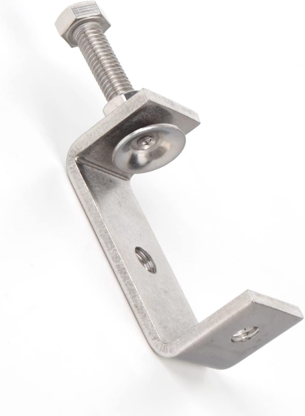 2Pcs 304 Stainless Steel C Clamp 65MM Heavy Duty C Clamp Woodworking Building Ti