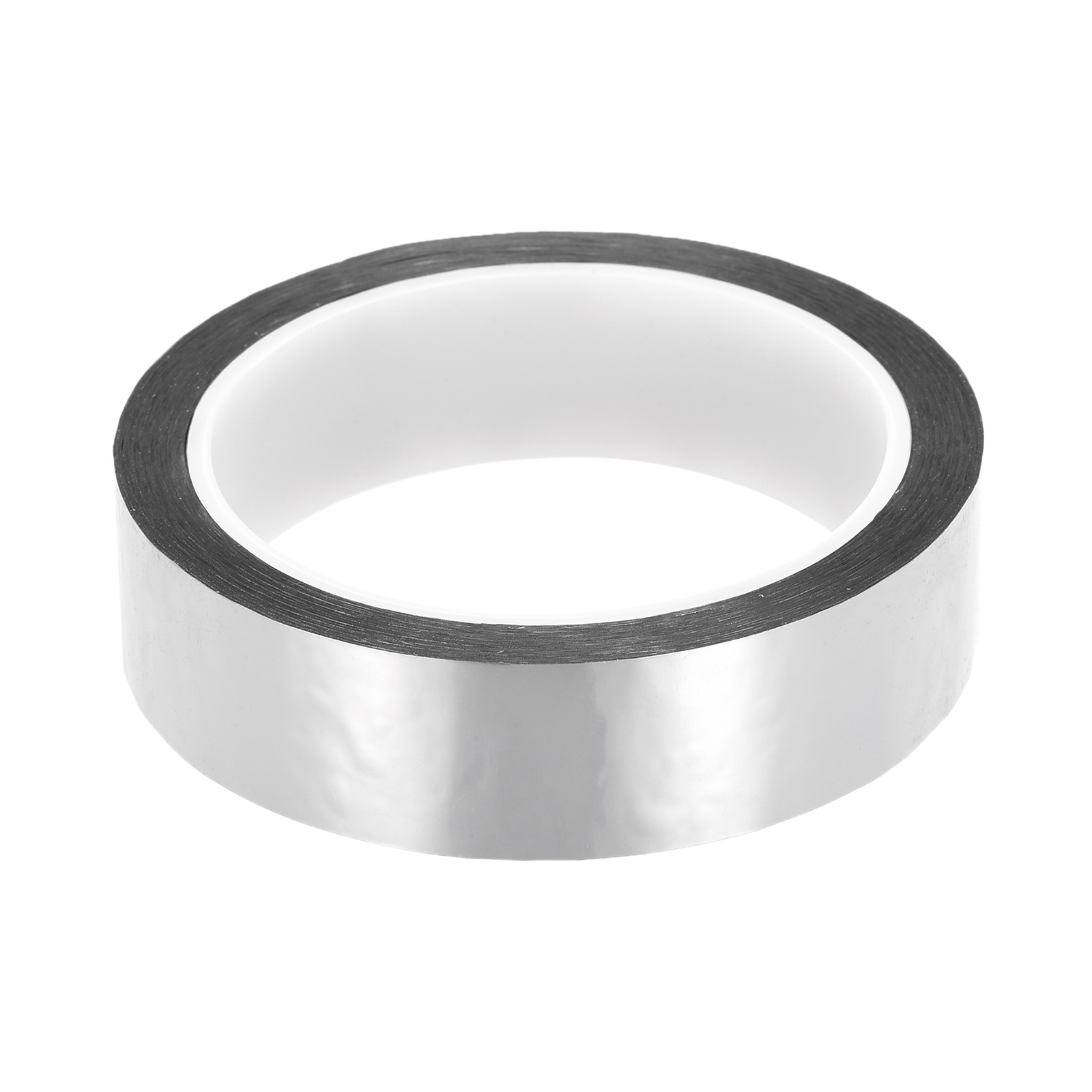 Silver Tone Metalized Polyester Film Tape 0.98 Inch x 55 Yards for DIY 1 Pcs