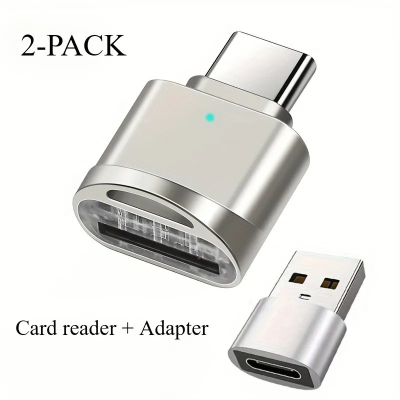 Type C To Micro SD TF Card Reader OTG USB Adapter Converter For Samsung Phone