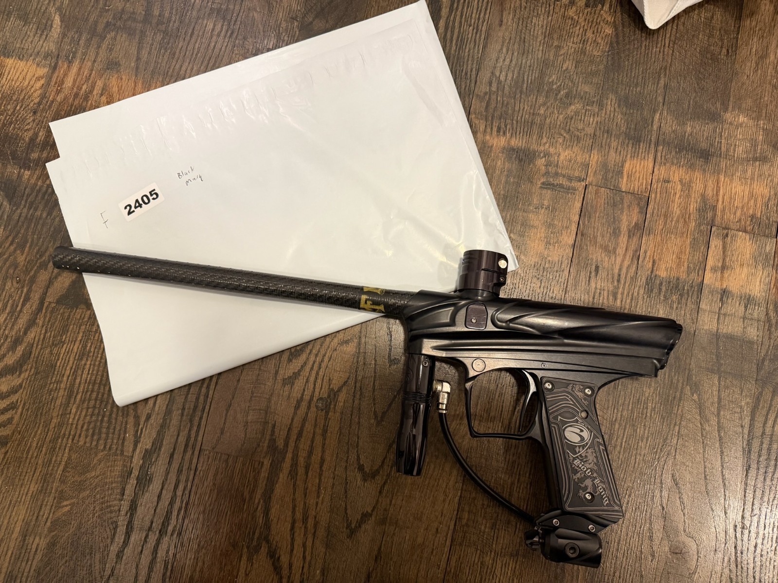 Black Marq Bob Long / Field One Paintball Marker