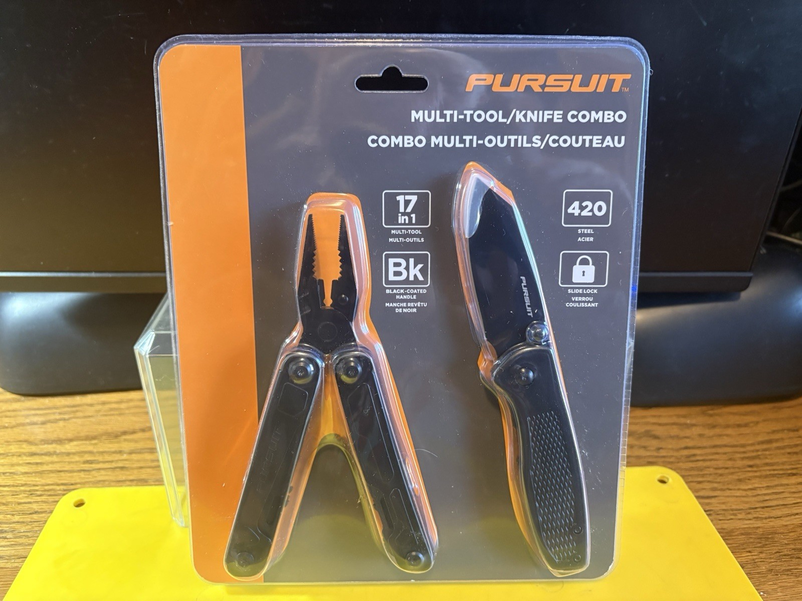 PURSUIT 17 TOOL MULTI-TOOL+2.75” BLADE LOCK BLADE KNIFE NIP GREAT GIFT