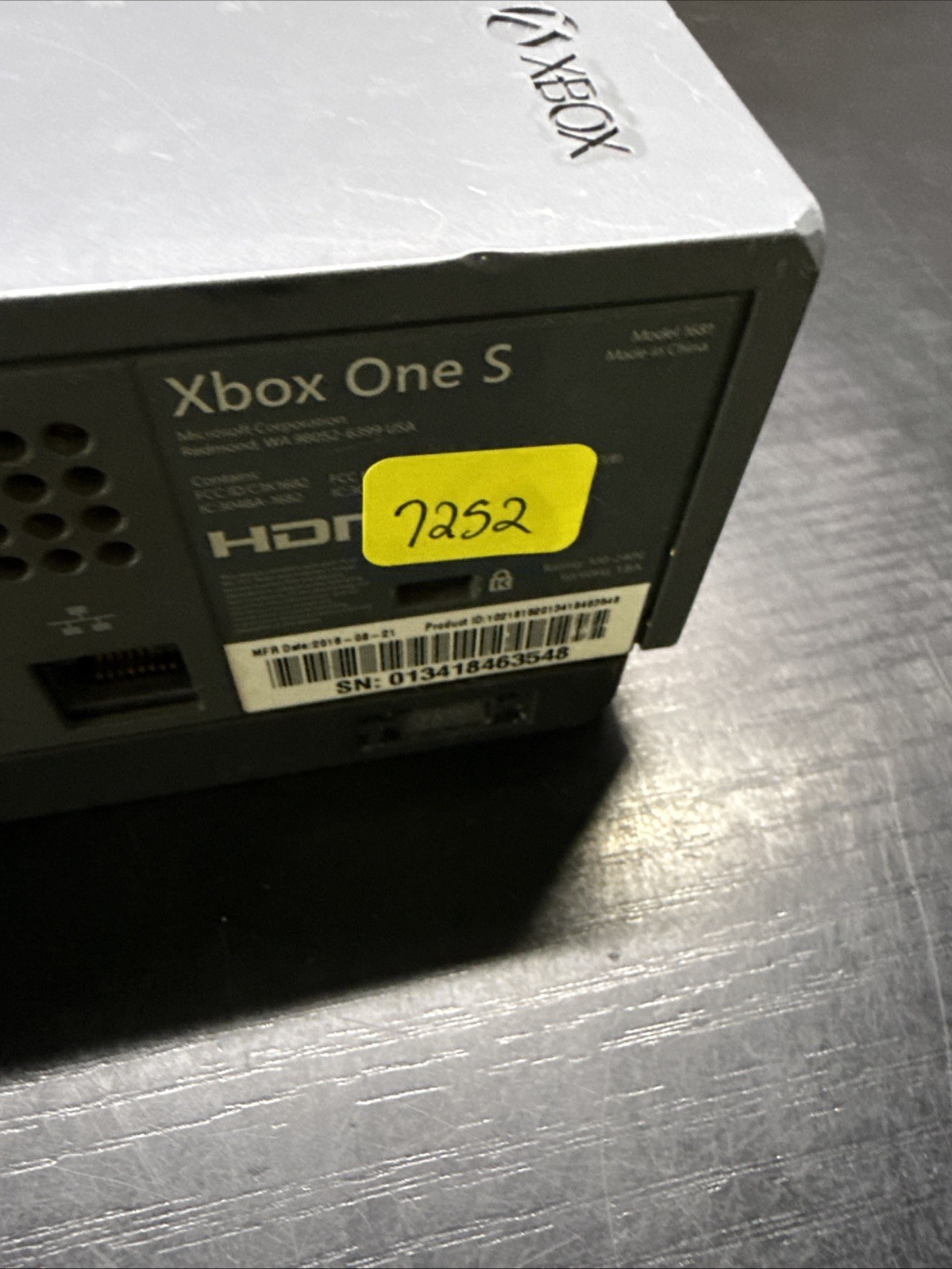 •Read First•Microsoft Xbox One S 500GB Console - Storm Gray Free Shipping