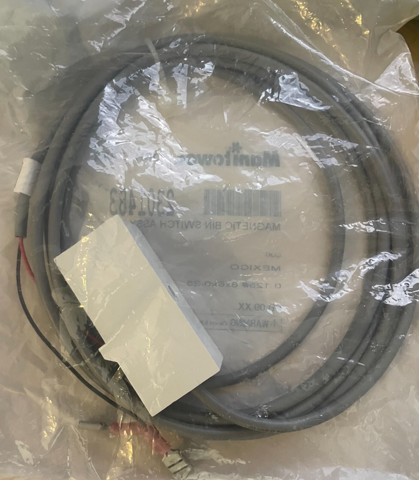 Manitowoc Ice 2301483 Magnetic Bin Switch Assembly, 96"